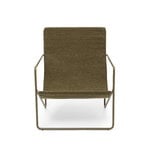 Ferm Living Desert lounge chair, olive