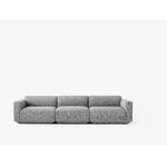 &Tradition Modulares Sofa Develius D mit Kissen, Fiord 151