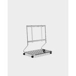 Pedestal Disco TV stand, chrome, extra image