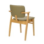 Artek Chaise Domus, miel teinté - Spectrum leaf - Spectrum moss, image extra