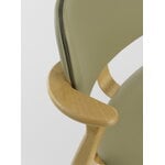 Artek Chaise Domus, miel teinté - Spectrum leaf - Spectrum moss, image extra
