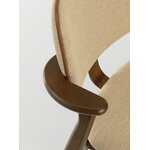 Artek Domus chair, stained walnut - Wow RE beige/pink - Prestige cognac, extra image