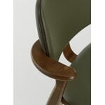 Artek Chaise Domus, noyer teinté - Spectrum mousse - Prestige café, image extra