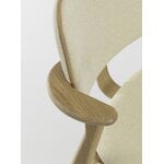 Artek Domus Stuhl, lackierte Eiche - Wow RE Creme/Weiß - Prestige Nougat, extrabild