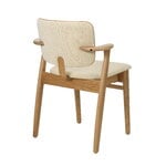 Artek Domus Stuhl, lackierte Eiche - Wow RE Creme/Weiß - Prestige Nougat, extrabild