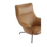 Muuto Doze lounge chair, cognac leather - anthracite