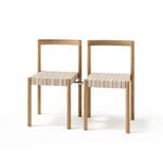 Brdr. Krüger Ekko chair, oiled oak - natural linen, extra image