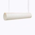 Motarasu Enso Raw 120 Pendelleuchte, beige - natur Eiche, extrabild