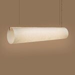 Motarasu Enso Raw 120 Pendelleuchte, beige - natur Eiche, extrabild