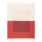 Northern Echo throw, 130 x 170 cm, red, extra image