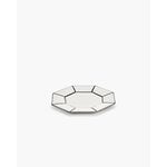 Serax Carte Blanche breakfast plate, 2 pcs, white - black, extra image