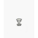 Serax Carte Blanche egg cups, 2 pcs, white - black, extra image