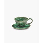 Serax Verde Lanza cappuccino cup, 2 pcs, green, extra image