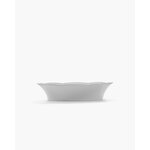 Serax Silhouette oval serving bowl, M, white, view 2