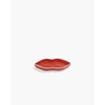 Serax Lips serving dish set, 3 pcs, white - red, extra image