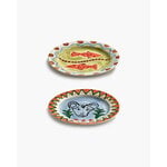 Serax Santiago de Borja dinner plate, 2 pcs, The Lovers, extra image