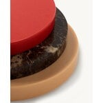 valerie_objects Three Circles tray set, 3 pcs, red - brown - pink, extra image