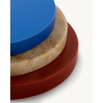 valerie_objects Three Circles tray set, 3 pcs, blue - pink - brown, extra image