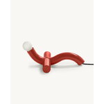 valerie_objects La Due Rossa table lamp, red, extra image
