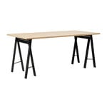Form & Refine Linear table top, 165 x 88 cm, white oiled oak