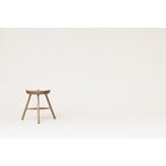 Form & Refine Sgabello Shoemaker Chair No. 49, rovere oliato bianco