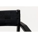 Form & Refine Motif armchair, black stained oak