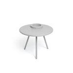 Fatboy Bakkes side table with pot, light grey