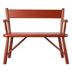 FDB Møbler P11 children's bench, red, extra image