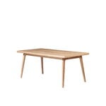 FDB Møbler C65 Åstrup extendable dining table, 90 x 170 cm, lacquered oak, extra image