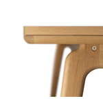 FDB Møbler C65 Åstrup extendable dining table, 100 x 220 cm, lacquered oak, extra image
