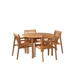 FDB Møbler M27 Sammen round garden table, 120 cm, oiled teak, extra image