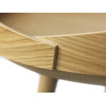 FDB Møbler D106 Bakkedal side table, lacquered oak