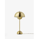 &Tradition Flowerpot VP3 table lamp, polished brass