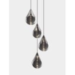 Tom Dixon Flare Bead riippuvalaisin, LED, hopea, näkymä 4