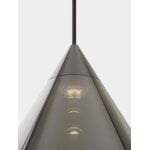 Tom Dixon Flare Top lampada a sospensione, LED, argento, vista 4