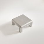 FORMARKIVET Cubio coffee table, 80 x 80 cm, raw aluminium, extra image