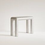 FORMARKIVET Cubio console table, 120 cm, raw aluminium, view 5