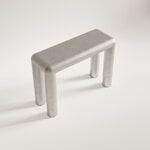 FORMARKIVET Cubio console table, 120 cm, raw aluminium, view 6