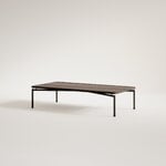 FORMARKIVET Dapple coffee table, rectangle, black - dark stained oak, extra image