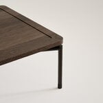 FORMARKIVET Dapple coffee table, rectangle, black - dark stained oak, extra image