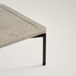 FORMARKIVET Dapple coffee table, rectangle, black - Medium Moleanos limestone, extra image