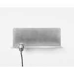 Frama 90° wall light, stainless steel