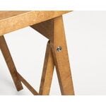 Frama Folding Flat Trestle table, warm brown birch, view 8