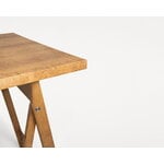 Frama Folding Flat Trestle table, warm brown birch, view 10