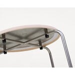 Frama Petit Rond stool, stainless steel - natural leather, extra image