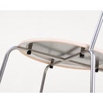 Frama Petit Rond Stuhl, Edelstahl - Naturleder, extrabild