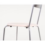 Frama Petit Rond Stuhl, Edelstahl - Naturleder, extrabild