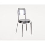 Frama Silla Petit Rond, acero inoxidable, imagen extra