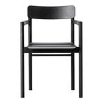 Fredericia Post Stuhl, schwarz lackierte Eiche