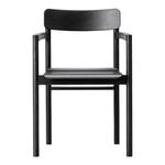 Fredericia Post armchair, black lacquered oak